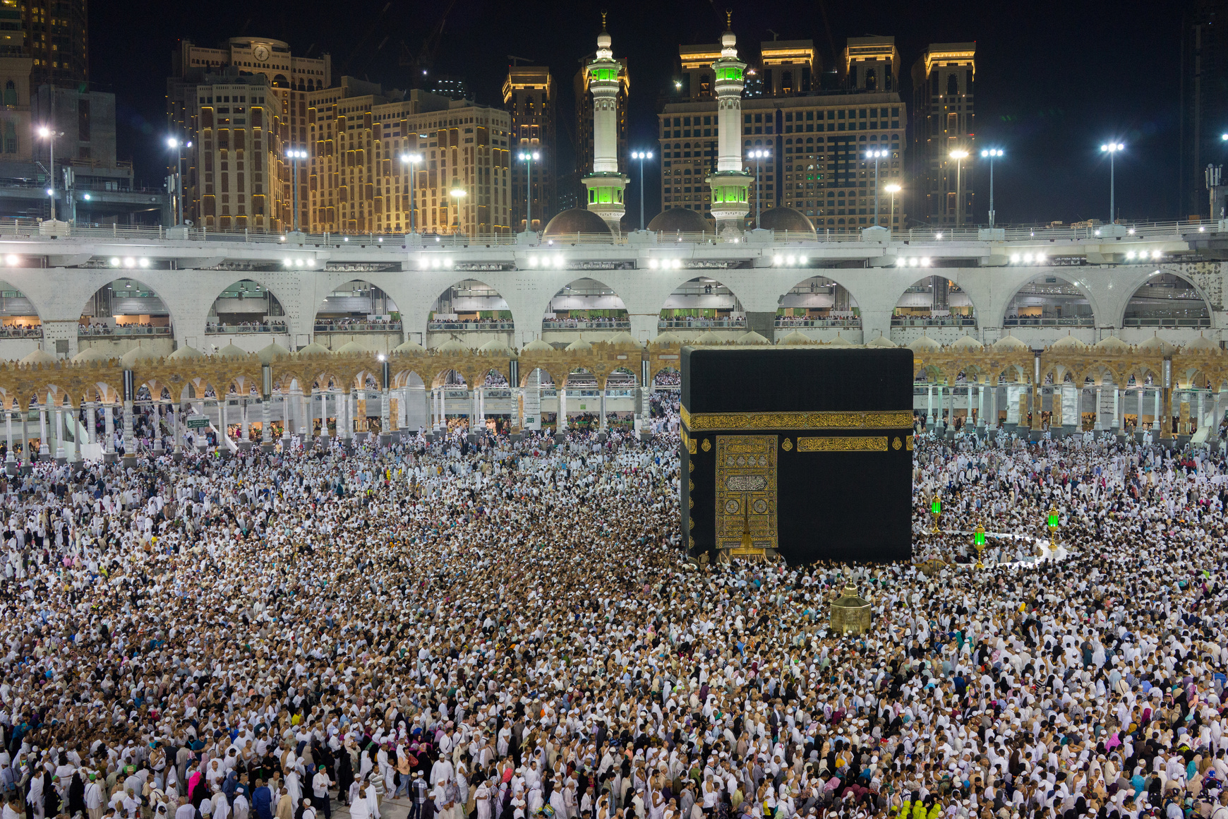 Muslims Gathered in Mecca