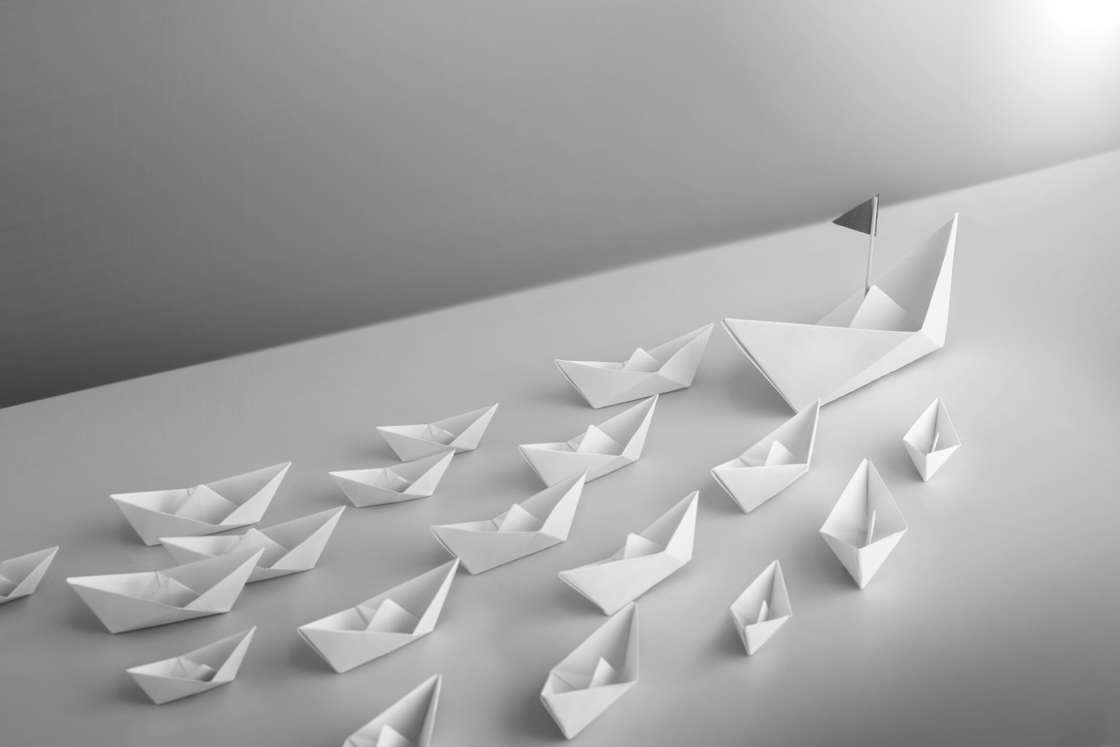 Leadership concept still life.